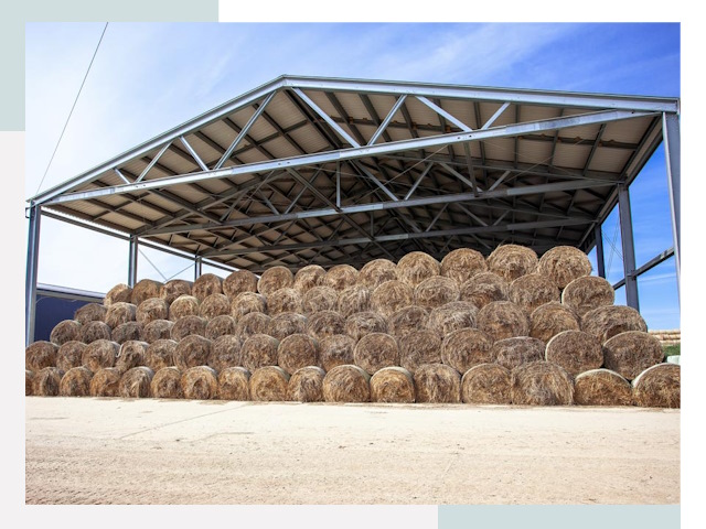 Строительство сенохранилищ в Ивантеевка от 617 руб.