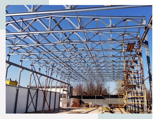 Строительство цехов в Ивантеевка от 617 руб. под ключ