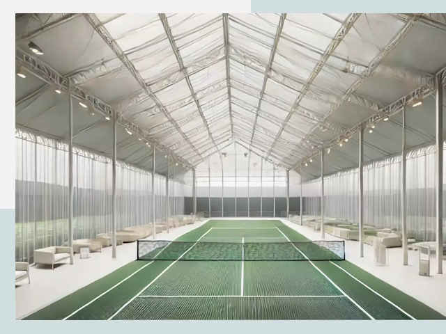 Строительство теннисных кортов в Ивантеевке