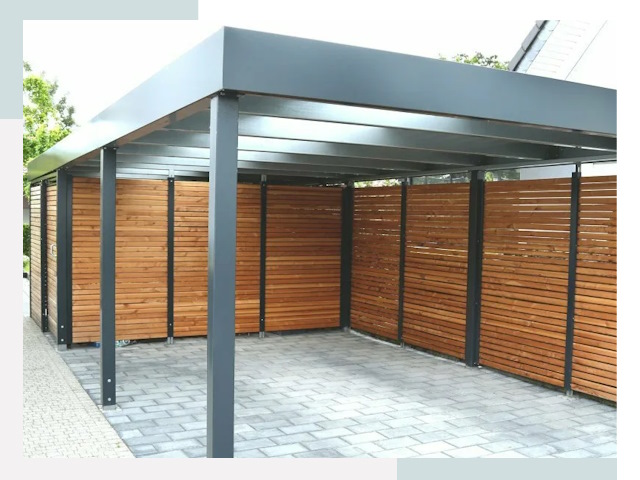 Навесы для парковки в Ивантеевке