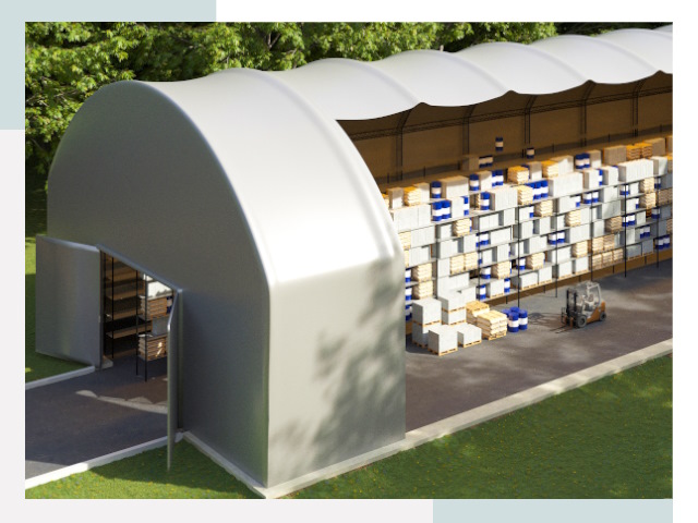 Тентовые ангары в Ивантеевке