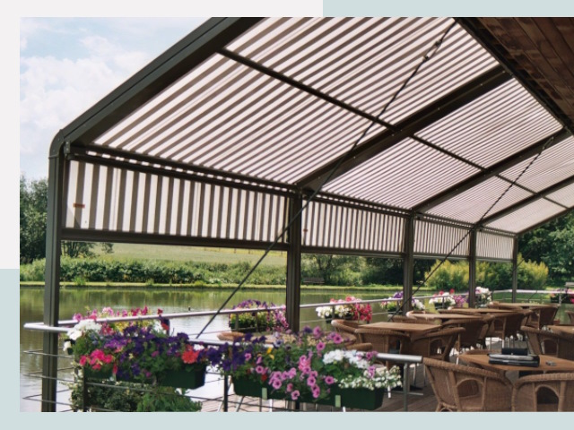 Элегантные навесы для кафе от 617 руб в Ивантеевка