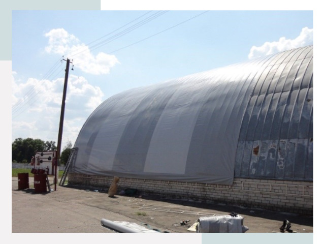 Ремонт ангаров в Ивантеевке