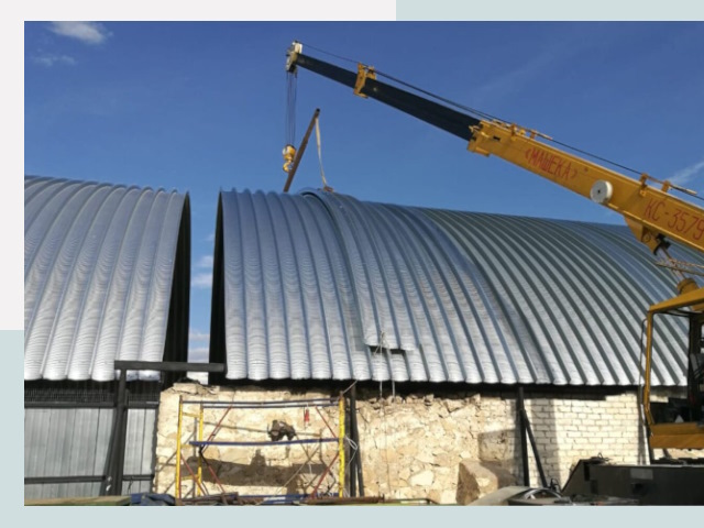 Реконструкция ангаров в Ивантеевке от 617 руб.